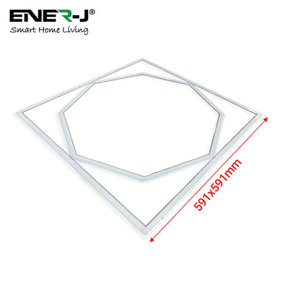 60x60cm LED Frame Panel Light with Hexagon Inside 40W with 4000 Lumens 6000K