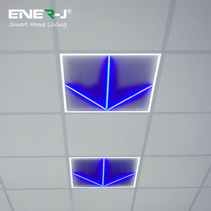 60x60cm LED Frame Panel Light 6000K with Blue Arrow Design 40W with 4000 Lumens