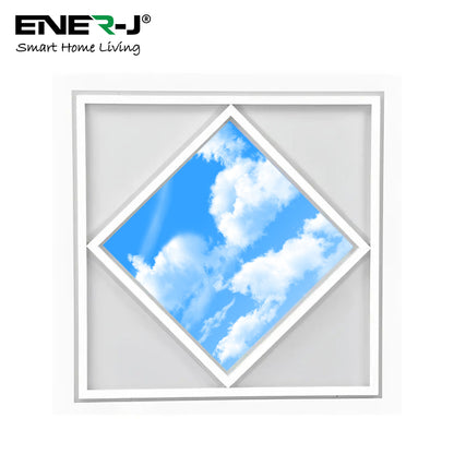 60x60cm Diamond Sky & Cloud Ceiling LED Panel Light 70W with 7000 Lumens 6000K