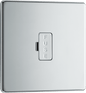 BG Nexus Screwless Flatplate Polished Chrome Unswitched and fused - FPC54-01