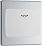 BG Nexus Screwless Flatplate Polished Chrome Hotel key card switch - FPCKYCSW-01