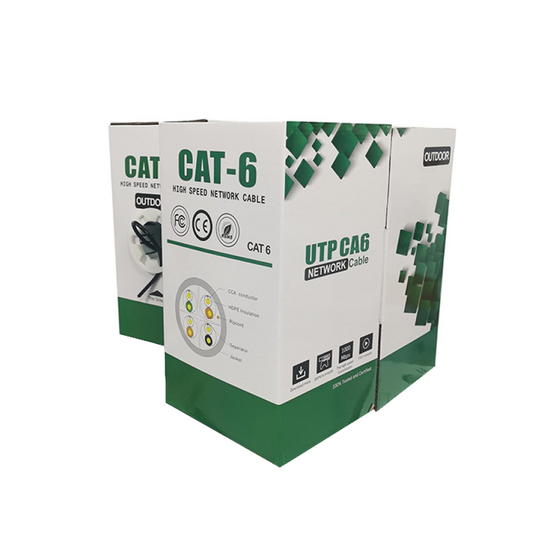 CAT6 CCA RJ45 ETHERNET NETWORK CABLE 10M BLACK