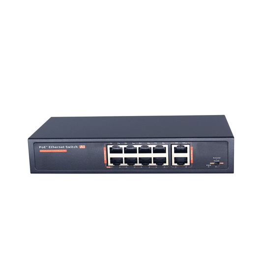 Hizone Pro 8-Port PoE Switch 10/100Mbps – HA-POES810