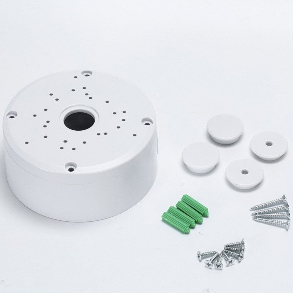 UNIVERSAL ROUND JUNCTION BOX – WHITE