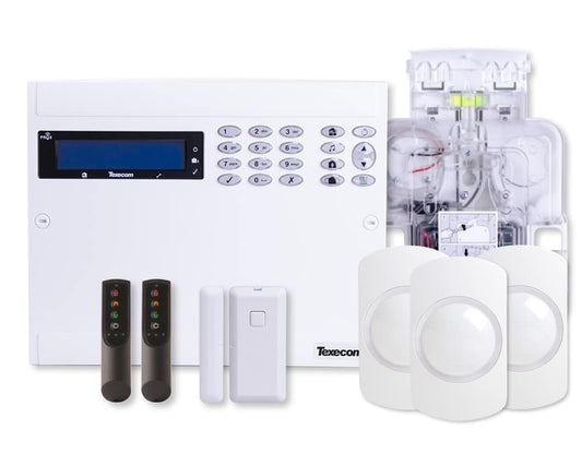 TEXECOM KIT-1004 Capture 64 Zone Ricochet Wireless Alarm Kit