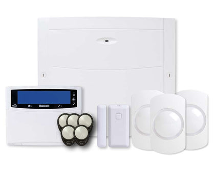 TEXECOM KIT-1086 Capture 64 Zone Wireless Alarm Kit with Wired Keypad