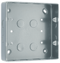 BG Metal Clad Surface mounting box 6 and 8 gang grid - MC503-0J