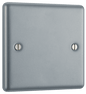 BG Metal Clad Single, blank plate - MC504-01