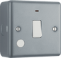BG Metal Clad 20A, double pole, with indicator - MC531-01