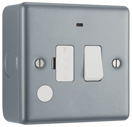 BG Metal Clad Switched and fused with indicator and optional flex outlet - MC551F-01