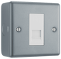 BG Metal Clad Single, telephone socket, master - MC5BTM1-01