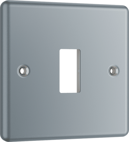 BG Metal Clad 1 module front plate - MMC1-01