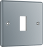 BG Metal Clad 1 module front plate - MMC1-01