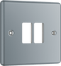 BG Metal Clad 2 module front plate - MMC2-01