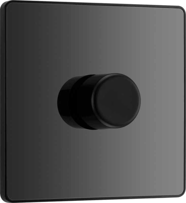 BG Evolve Black Chrome Single, 2 way push 200W - PCDBC81B-01