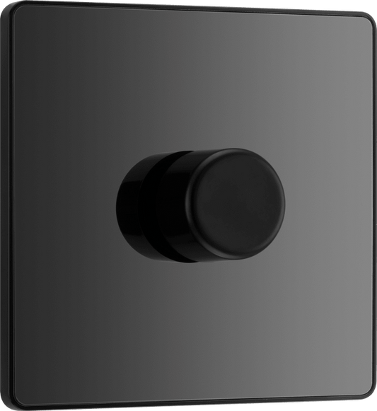 BG Evolve Black Chrome Single, 2 way push 200W - PCDBC81B-01