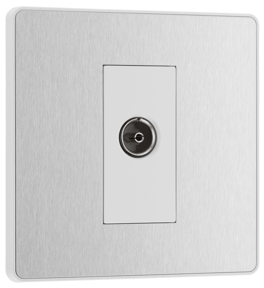 BG Evolve Brushed Steel Single, co-axial - PCDBS60W-01