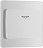 BG Evolve Brushed Steel Hotel key card switch - PCDBSKYCSW-01