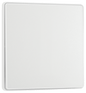 BG Evolve Pearlescent White Single, 2 way switch, edge rocker - PCDCL12EW-01