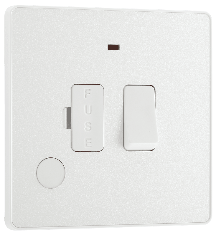 BG Evolve Pearlescent White Switched and fused with indicator - PCDCL52W-01