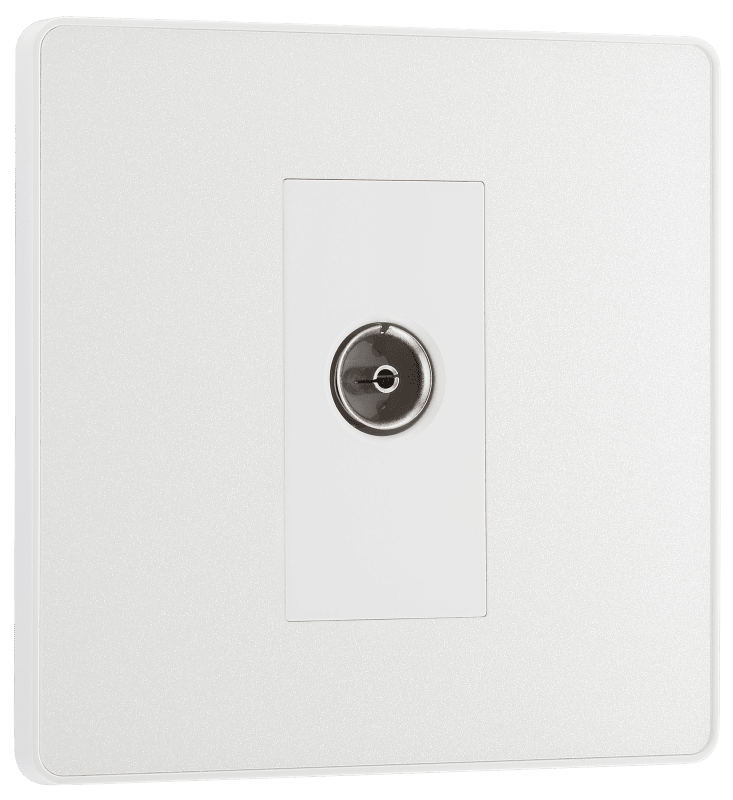 BG Evolve Pearlescent White Single, co-axial - PCDCL60W-01