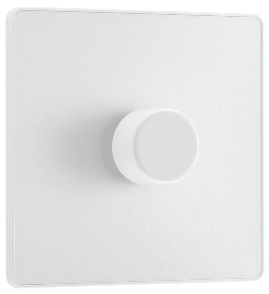 BG Evolve Pearlescent White Single, 2 way push 200W - PCDCL81W-01