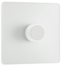 BG Evolve Pearlescent White Single, 2 way push 200W - PCDCL81W-01