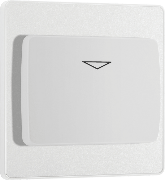 BG Evolve Pearlescent White Hotel key card switch - PCDCLKYCSW-01