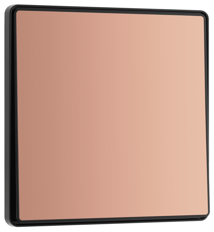 BG Evolve Polished Copper Single, 2 way switch, edge rocker - PCDCP12EB-01