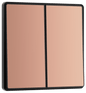 BG Evolve Polished Copper Double, 2 way switch, edge rocker - PCDCP42EB-01