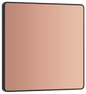 BG Evolve Polished Copper Single, blank plate - PCDCP94B-01