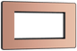 BG Evolve Polished Copper 4 module - rectangular - PCDCPEMR4B-01