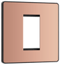BG Evolve Polished Copper 1 module - square - PCDCPEMS1B-01