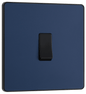 BG Evolve Matt Blue Single, 2 way switch - PCDDB12B-01
