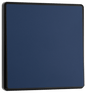 BG Evolve Matt Blue Single, 2 way switch, edge rocker - PCDDB12EB-01