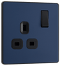 BG Evolve Matt Blue Single, switched, single pole - PCDDB21B-01