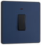BG Evolve Matt Blue 20A, double pole, with indicator - PCDDB31B-01
