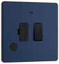 BG Evolve Matt Blue Switched and fused with indicator - PCDDB52B-01