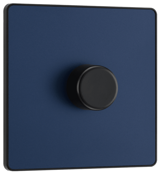 BG Evolve Matt Blue Single, 2 way push 200W - PCDDB81B-01
