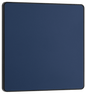 BG Evolve Matt Blue Single, blank plate - PCDDB94B-01