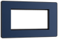 BG Evolve Matt Blue 4 module - rectangular - PCDDBEMR4B-01