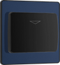 BG Evolve Matt Blue Hotel key card switch - PCDDBKYCSB-01