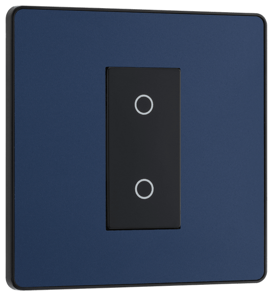 BG Evolve Matt Blue Single, 2 way touch, 200W, master - PCDDBTDM1B-01