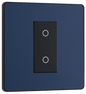 BG Evolve Matt Blue Single, 2 way touch, 200W, master - PCDDBTDM1B-01