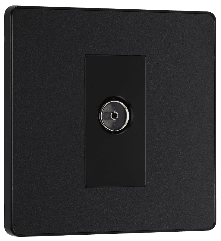 BG Evolve Matt Black Single, co-axial - PCDMB60B-01