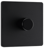 BG Evolve Matt Black Single, 2 way push 200W - PCDMB81B-01