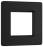BG Evolve Matt Black 2 module - square - PCDMBEMS2B-01