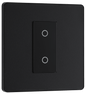 BG Evolve Matt Black Single, 2 way touch, 200W, master - PCDMBTDM1B-01