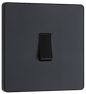 BG Evolve, Matt Grey, 20A 16AX Single Switch, 2 Way - PCDMG12B-01