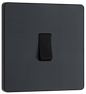 BG Evolve Matt Grey Intermediate switch - PCDMG13B-01